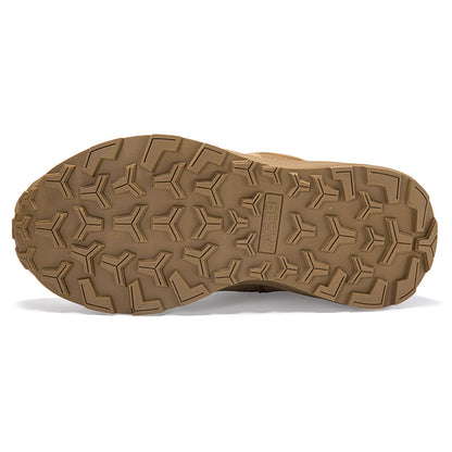 Men's Genuine Leather Work Boots - Lace-Up, Slip-Resistant, Wide Toe Box with Arch Support