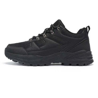 Men's Mesh Hiking Shoes - Lace-Up, Enhanced Support, Wide Toe Box with Arch Support