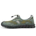 Men's Amphibious Water Shoes - Slip-On, Breathable, Slip-Resistant, Wide Toe Box with Arch Support