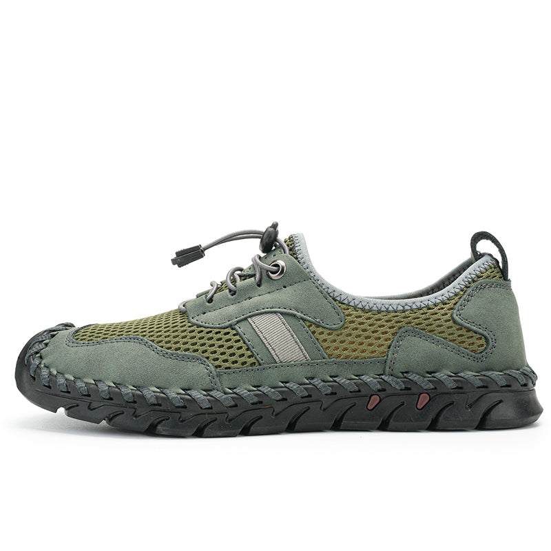 Men's Amphibious Water Shoes - Slip-On, Breathable, Slip-Resistant, Wide Toe Box with Arch Support