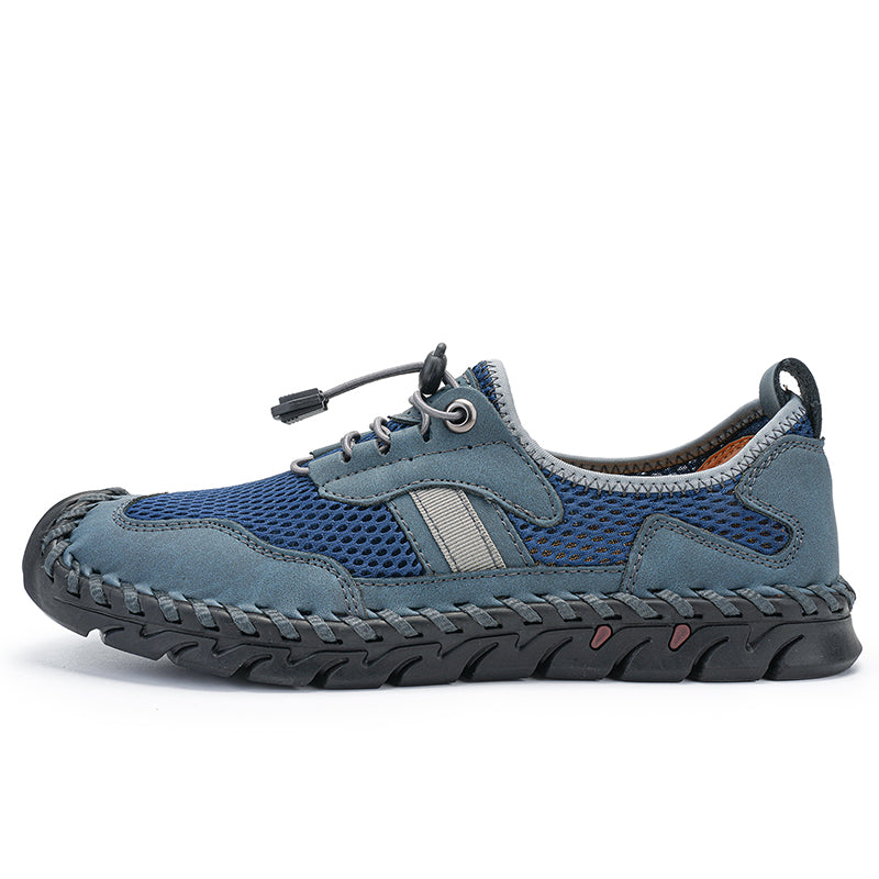 Men's Amphibious Water Shoes - Slip-On, Breathable, Slip-Resistant, Wide Toe Box with Arch Support