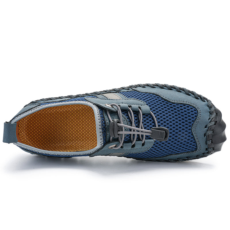 Men's Amphibious Water Shoes - Slip-On, Breathable, Slip-Resistant, Wide Toe Box with Arch Support
