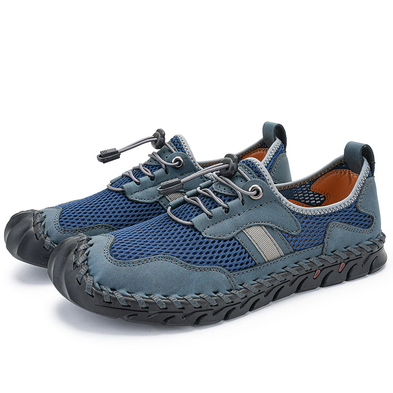 Men's Amphibious Water Shoes - Slip-On, Breathable, Slip-Resistant, Wide Toe Box with Arch Support