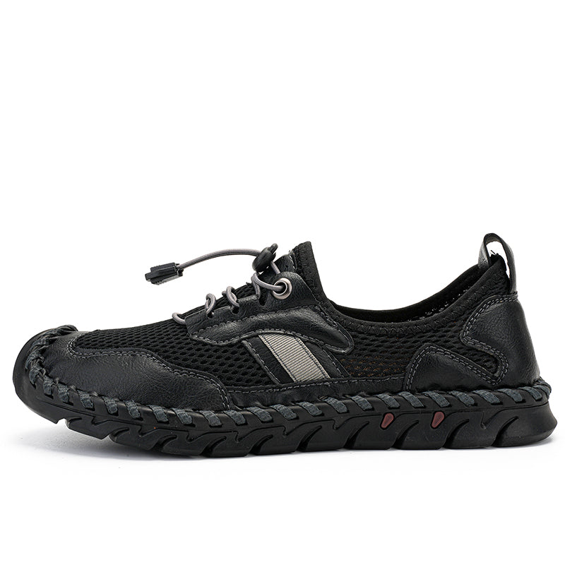 Men's Amphibious Water Shoes - Slip-On, Breathable, Slip-Resistant, Wide Toe Box with Arch Support