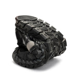 Men's Mesh Hiking Shoes - Slip-On, Breathable, Slip-Resistant, Wide Toe Box with Arch Support