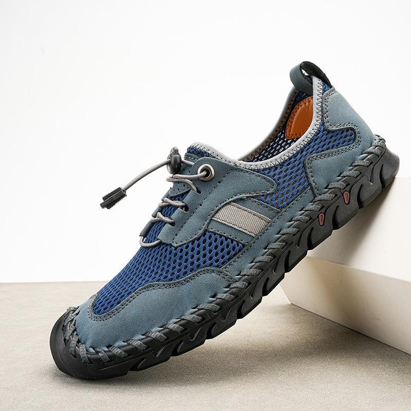 Men's Amphibious Water Shoes - Slip-On, Breathable, Slip-Resistant, Wide Toe Box with Arch Support