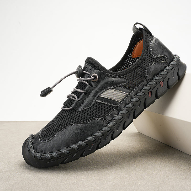Men's Amphibious Water Shoes - Slip-On, Breathable, Slip-Resistant, Wide Toe Box with Arch Support