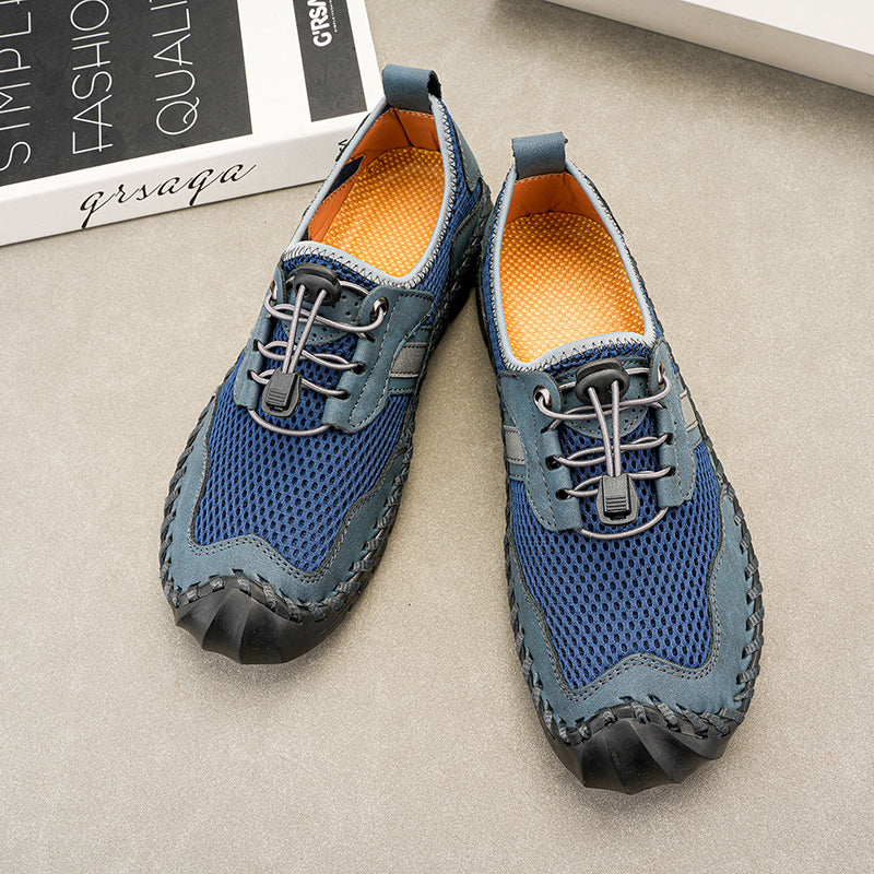 Men's Amphibious Water Shoes - Slip-On, Breathable, Slip-Resistant, Wide Toe Box with Arch Support