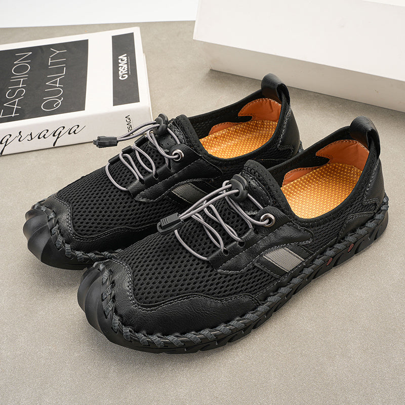Men's Amphibious Water Shoes - Slip-On, Breathable, Slip-Resistant, Wide Toe Box with Arch Support