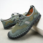 Men's Amphibious Water Shoes - Slip-On, Breathable, Slip-Resistant, Wide Toe Box with Arch Support
