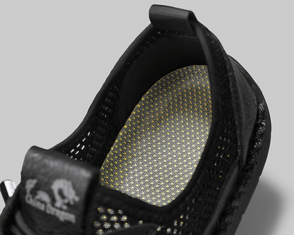 Men's Mixed Material Hiking Water Shoes - Slip-On, Lightweight, Wide Toe Box with Arch Support