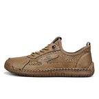 Men's Mixed Material Hiking Water Shoes - Slip-On, Lightweight, Wide Toe Box with Arch Support