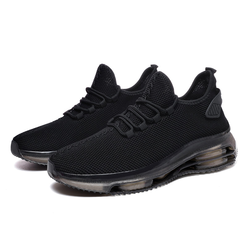 (⏰Limited Time Sale 70% OFF)Men's Mesh Walking Shoes - Lace-Up, Cushioned, Wide Toe Box with Arch Support