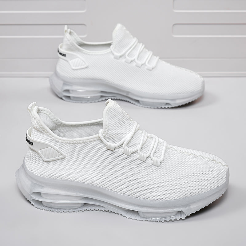 (⏰Limited Time Sale 70% OFF)Men's Mesh Walking Shoes - Lace-Up, Cushioned, Wide Toe Box with Arch Support