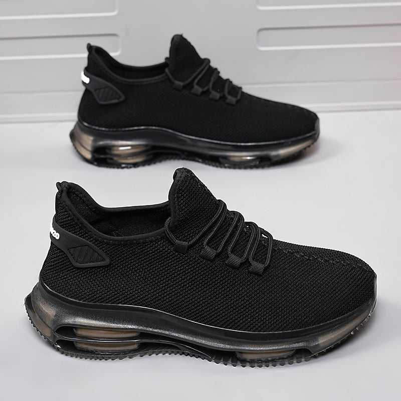 (⏰Limited Time Sale 70% OFF)Men's Mesh Walking Shoes - Lace-Up, Cushioned, Wide Toe Box with Arch Support