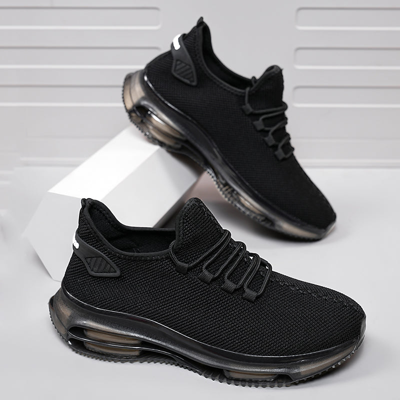 (⏰Limited Time Sale 70% OFF)Men's Mesh Walking Shoes - Lace-Up, Cushioned, Wide Toe Box with Arch Support