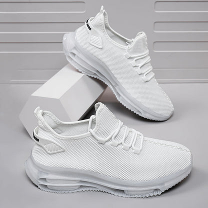 (⏰Limited Time Sale 70% OFF)Men's Mesh Walking Shoes - Lace-Up, Cushioned, Wide Toe Box with Arch Support