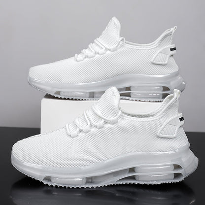 (⏰Limited Time Sale 70% OFF)Men's Mesh Walking Shoes - Lace-Up, Cushioned, Wide Toe Box with Arch Support