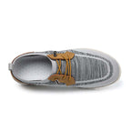 Men's Mesh Walking Shoes - Lace-Up, Breathable, Wide Toe Box with Arch Support