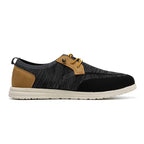 Men's Mesh Walking Shoes - Lace-Up, Breathable, Wide Toe Box with Arch Support