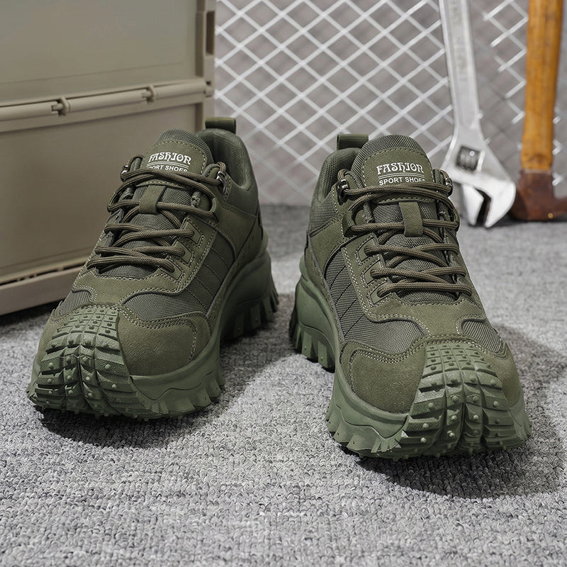 ⏰Limited Time Sale 70% OFF– Mens Orthopedic Support Anti-Puncture Hiking Boots Waterproof Anti-Sprain Work Boots