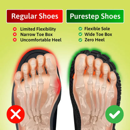 Men's Mesh Walking Shoes - Lace-Up, Breathable, Wide Toe Box with Arch Support