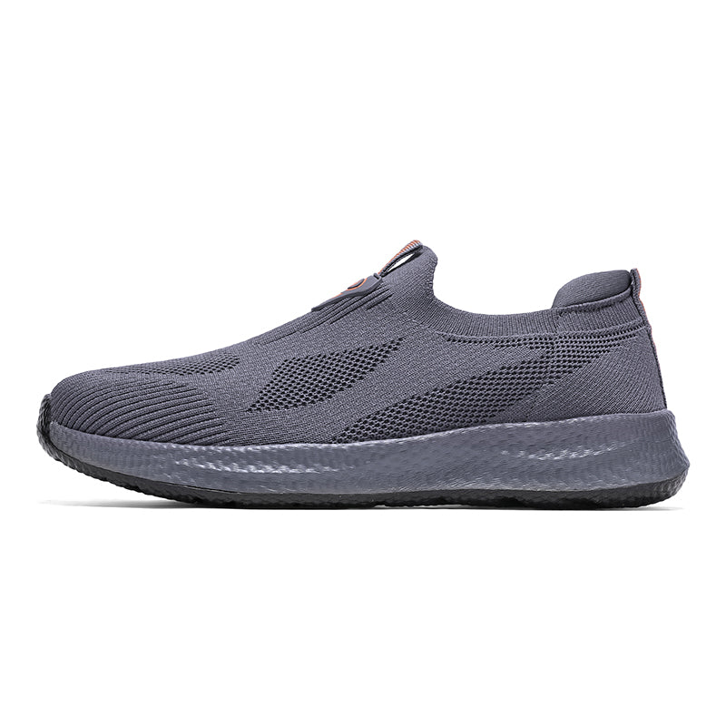 Men’s Lightweight Slip-On Shoes – Breathable Knit, Wide Fit, Comfortable & Flexible for Everyday & Outdoor Wear