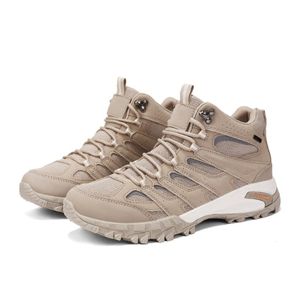 Men’s Outdoor Work Boots – Protective Build, Arch Support, Wide Fit, Breathable Lining, Lightweight & Slip-Resistant for Hiking & Work