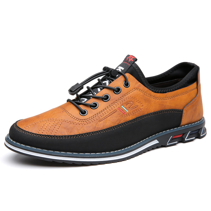 (💥NOW ON: 70% OFF Independence Day Sale!🔥)Men's Cowhide Oxford Business Casual Shoes Office Loafers Dress Comfort Driving Shoes