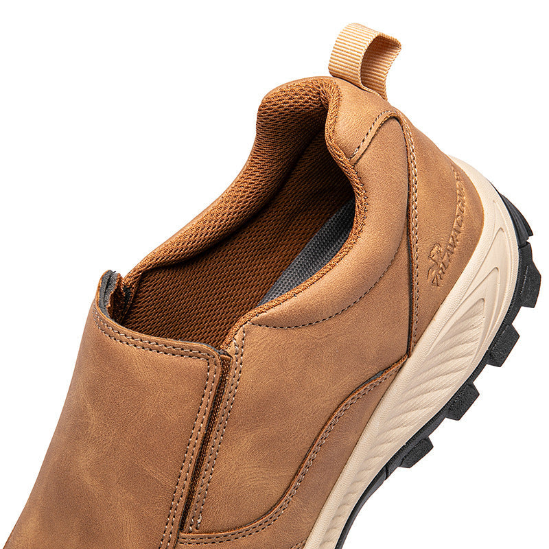 Men's Genuine Leather Breathable And Comfortable Orthopedic Outdoor Sneakers
