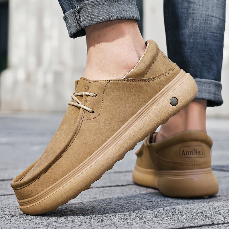Men’s Orthotic Loafers – Arch Support, Wide Toe Box, Non-Slip Sole, All-Day Comfort