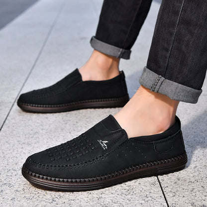 Men's Comfortable Casual Shoes, Built-In Arch Support, Lightweight, Waterproof, Slip Resistant, Breathable Upper, Durable For 5 Years.