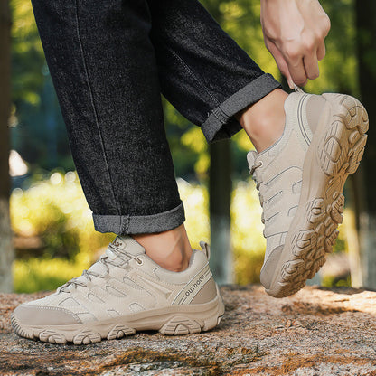 ⏰Limited-Time 70% OFF– Men’s Lightweight Tactical Hiking Shoes – Breathable,Wide Fit with Cushioned Support, Non-Slip & Built for Outdoor Comfort