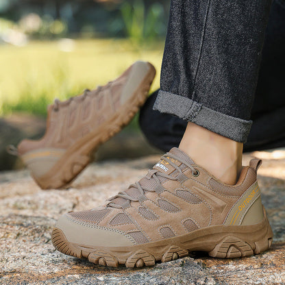 ⏰Limited-Time 70% OFF– Men’s Lightweight Tactical Hiking Shoes – Breathable,Wide Fit with Cushioned Support, Non-Slip & Built for Outdoor Comfort