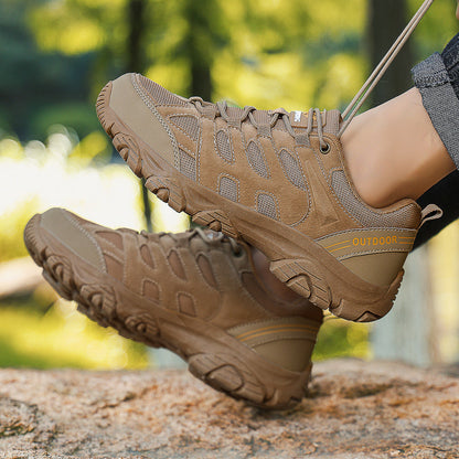 ⏰Limited-Time 70% OFF– Men’s Lightweight Tactical Hiking Shoes – Breathable,Wide Fit with Cushioned Support, Non-Slip & Built for Outdoor Comfort