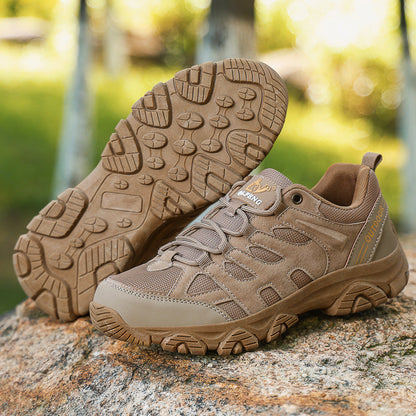 ⏰Limited-Time 70% OFF– Men’s Lightweight Tactical Hiking Shoes – Breathable,Wide Fit with Cushioned Support, Non-Slip & Built for Outdoor Comfort