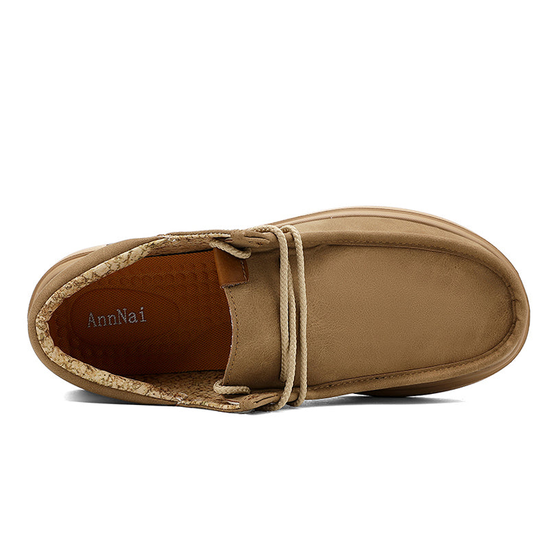 Men’s Orthotic Loafers – Arch Support, Wide Toe Box, Non-Slip Sole, All-Day Comfort