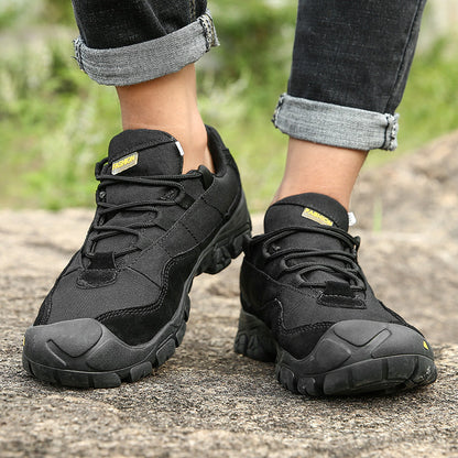 Men’s ASTM-Certified Steel Toe Work Shoes – Puncture-Resistant, Arch Support, Wide Toe Box, Breathable, Lightweight & Slip-Resistant