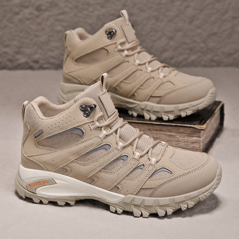 Men’s Outdoor Work Boots – Protective Build, Arch Support, Wide Fit, Breathable Lining, Lightweight & Slip-Resistant for Hiking & Work