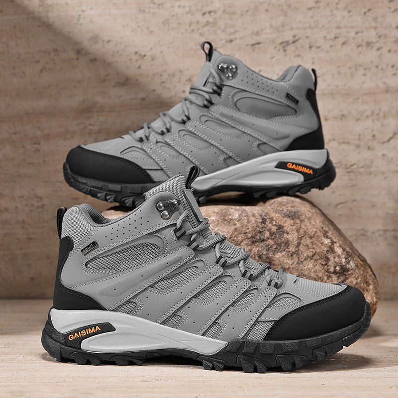 Men’s Outdoor Work Boots – Protective Build, Arch Support, Wide Fit, Breathable Lining, Lightweight & Slip-Resistant for Hiking & Work