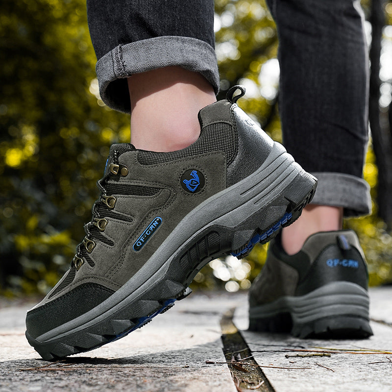 Men’s Rugged Outdoor Shoes – Wide Toe Comfort, Strong Grip & Built for Tough Terrain