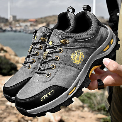 ⏰Limited-Time 70% OFF– Men’s Non-Slip Hiking Shoes – Durable, Water-Resistant, Wide Fit with Cushioned Support