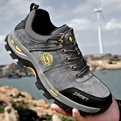 ⏰Limited-Time 70% OFF– Men’s Non-Slip Hiking Shoes – Durable, Water-Resistant, Wide Fit with Cushioned Support