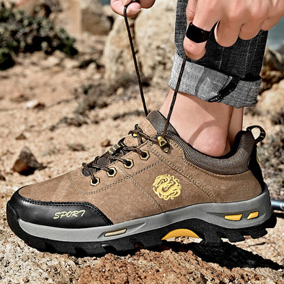 ⏰Limited-Time 70% OFF– Men’s Non-Slip Hiking Shoes – Durable, Water-Resistant, Wide Fit with Cushioned Support