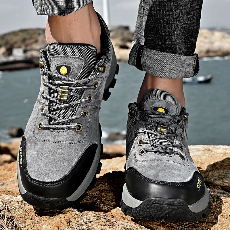 ⏰Limited-Time 70% OFF– Men’s Non-Slip Hiking Shoes – Durable, Water-Resistant, Wide Fit with Cushioned Support