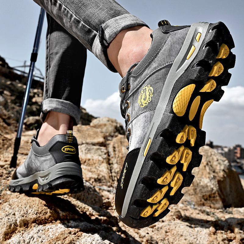 ⏰Limited-Time 70% OFF– Men’s Non-Slip Hiking Shoes – Durable, Water-Resistant, Wide Fit with Cushioned Support