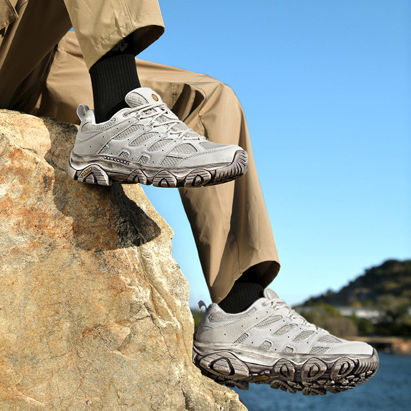 Men’s Athletic Orthotic Work Shoes – Arch Support, Wide Toe Box, Breathable, Lightweight, Non-Slip, Stylish Design for Hiking & Outdoor