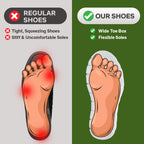 Men's Amphibious Water Shoes - Slip-On, Breathable, Slip-Resistant, Wide Toe Box with Arch Support