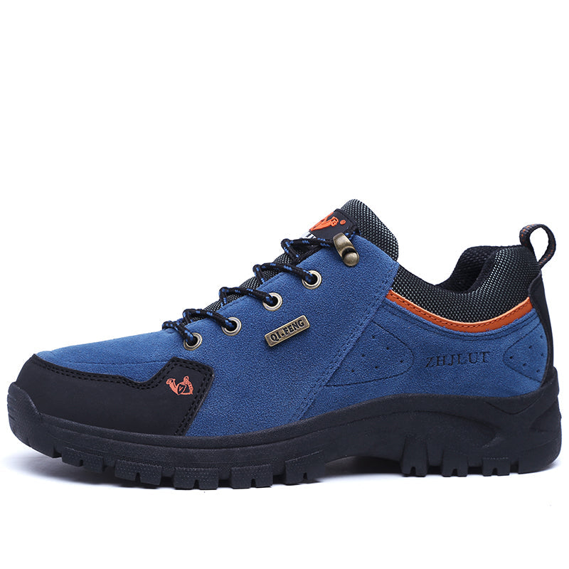 Men’s Steel Toe Hiking Work Shoes – Puncture-Resistant, Lightweight, Slip-Resistant & Durable for Outdoor Work