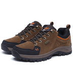 Men’s Steel Toe Hiking Work Shoes – Puncture-Resistant, Lightweight, Slip-Resistant & Durable for Outdoor Work